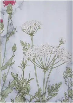 House suihkuverho Wild flowers 180x200 cm - 3