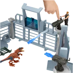 Jurassic World Outpost Chaos Playset Gyh43 - 5