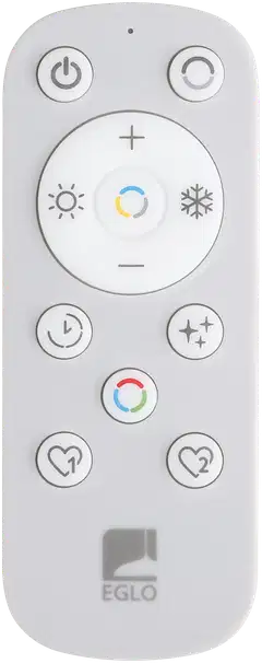 EGLO kattovalaisin Amandolo LED 17W 40x20 cm RGB CCT musta/valkoinen - 4