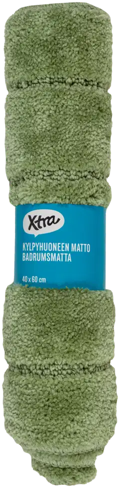 Xtra kylpyhuoneenmatto Anna 40x60 cm vihreä - 3