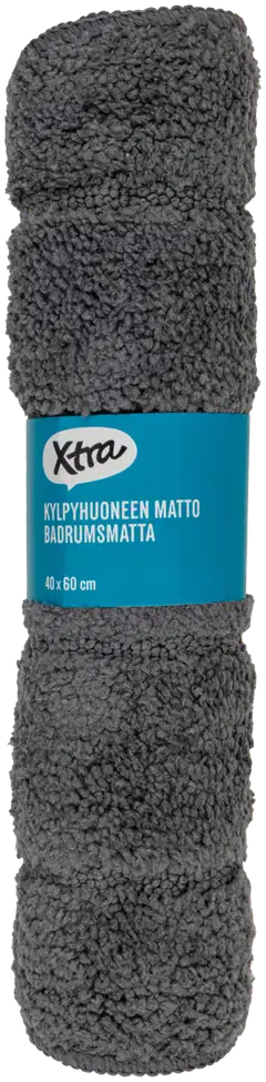 Xtra kylpyhuoneenmatto Anna 40x60 cm harmaa - 3