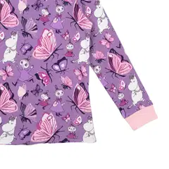 Muumi lasten pyjama Perhospuisto 592935 - liila - 6