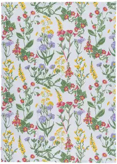 House keittiöpyyhe Wild floral vihreä 2-pack - 2