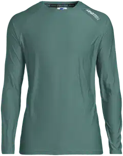 Starter miesten pitkähihainen juoksupaita SMS26003 - Mallard green - 2