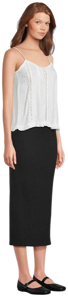 WKLY. naisten toppi pitsisomisteilla 228W160626 - WHITE - 4