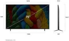 LG 75" 4K NanoCell Smart LED TV 75NANO80A6B - 4