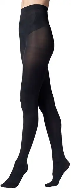 Norlyn naisten sukkahousut 80den A41652 - Deep Black - 3