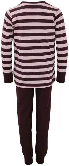 RATIA® lasten pyjama, K325120071 - vaalean pun./burgundy - 2
