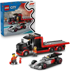 LEGO® City Formula 1 60493 F1®-kuljetusauto ja Audi F1® ‑kilpa-auto - 1