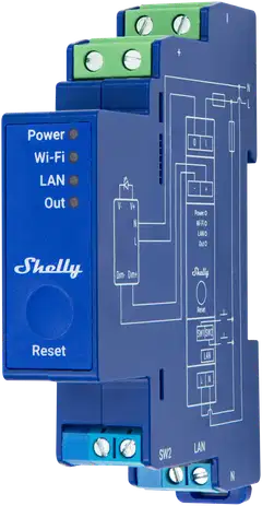 Shelly Pro Himmennin 0/1-10V PM - 1