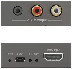 Marmitek HDMI ARC -muunnin aktiivikaiuttimille ARC13 - 2