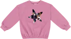 Ciraf lasten collegepaita paljeteilla 25TC264017 - 16-2215tcx cashmere rose - 1