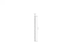 Näkösuoja-aita, vaakalaudoitus, tumman harmaa - 2