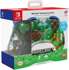 PDP Switch REALMz Minecraft Forest Biome langaton ohjain - 2