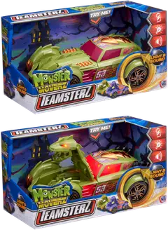 Teamsterz lelu Monster Moverz muuntuva auto valoilla ja äänillä - 2