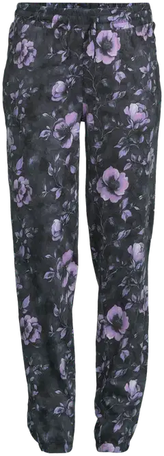 Actuelle naisten pyjamahousut 212A382607 - AOP - 2