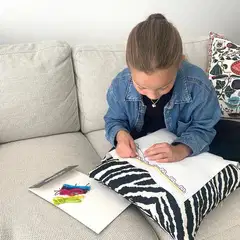 Leikkien vohvelikirjonta askartelusetti - 6