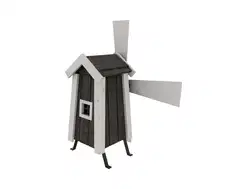 Tuulimylly grafiitin harmaa, 69x30x32cm - 4