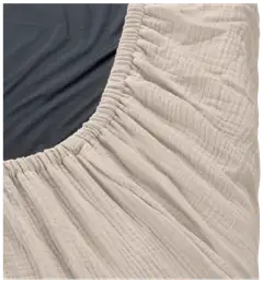 Hauck lakana matkasänkyyn Travel 60x120 cm beige - 4