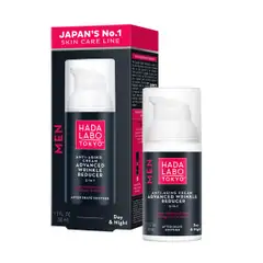 HADA LABO TOKYO MEN Anti-Aging Cream Advanced Wrinkle Reducer -kasvovoide 50ml - 4