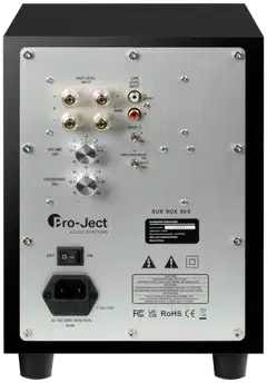 Pro-Ject Subwooferit Sub Box 50 E pianomusta - 3