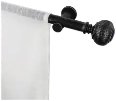 Ihanin verhotanko Amelia mustakulta 160-310cm 25/28mm - 1