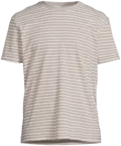 TEX miesten raidallinen t-paita I275381 - moss - 2
