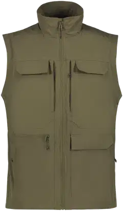 Icepeak miesten liivi Bergheim - T.OLIIVINVIHREÄ - 1