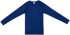 House lasten pitkähihainen aluspaita merinovillasekoitetta 231H332532 - 19-3936tcx skipper blue - 1
