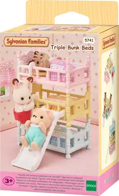 Sylvanian Families Kolmoiskerrossänky - 1