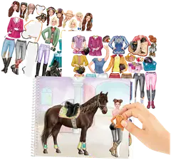 Miss Melody tarrakirja iso Dress Me Up - 4