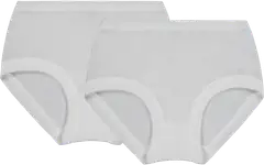 Actuelle naisten Maxi alushousut AC-39145 2-pack - WHITE - 1