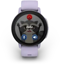 Garmin lasten kellopuhelin Bounce 2, vaaleanvioletti - 3