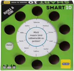 Peliko Smart10 teemakysymykset, erilaisia - 9
