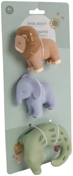 Little Dutch kylpyfiguurit 3kpl Safari Friends - 1