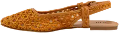 TEX naisten punotut sling back -ballerinat I981018 - Brown - 4
