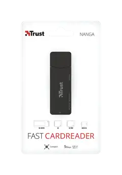 Trust Kortinlukija Nanga USB 3.1 - 4