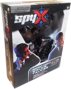 SpyX salaisen agentin radiopuhelimet rannemikrofonit ja korvanapit ääniaktivoinnilla - 1