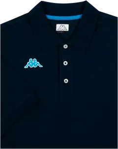 Kappa miesten pikeepaita Logo Holiver - Navy - green waber - 2