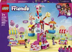 LEGO® Friends 42700 Karkkien ja kuppikakkujen koristama maailmanpyörä - 3
