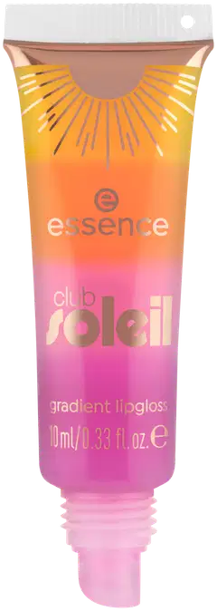 essence club SOLEIL gradient lipgloss 01 Heatwave Kiss 10 ml - 2
