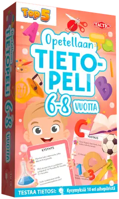 Tactic peli Opetellaan Tietopeli, erilaisia - 4