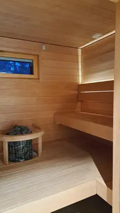 Pieksawood 15x120 STS2 Tervaleppä paneeli 2100mm 5 kpl/pkt , riittoisuus 1,16 m2/pkt - 2