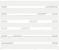 Portti, vaakalaudoitus, valkoinen, 95x80x3,3cm - 1