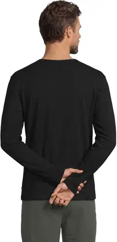 House miesten pitkähihainen aluspaita 190H422644 - BLACK - 4