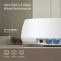 Tp-link DECO BE25 BE3600 MESH WIFI 7 SYSTEM 3 pack - 7