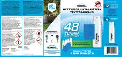 Thermacell-hyttystorjuntalaitteen täyttöpakkaus R-4 48h - 3