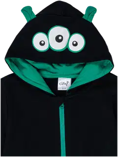Ciraf lasten collegehuppari monster 25PC263303 - black - 2