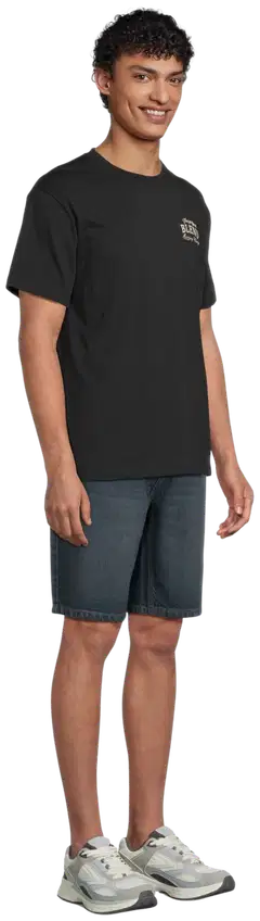 WKLY. miesten farkkushortsit 202W152606 - D.blue denim washed - 4