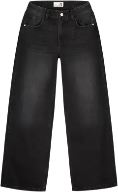 WKLY. naisten farkut wide leg 222W280352 - black denim - 1